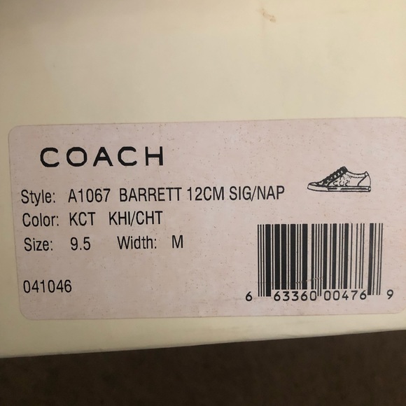 Hello I’m selling these brown COACH shoes. - Picture 2 of 2